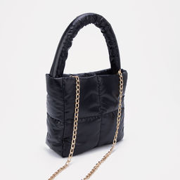 Сумка-тоут на молнии, цвет чёрный - Simaland фото 2