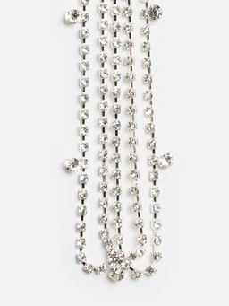 Infinity / Цепочка на тело женская Magdelene серебристый - Infinity Lingerie фото 2