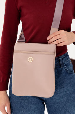 Женская бежевая сумка через плечо Неожиданная скидка в корзине - U.s. polo assn фото 2