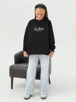 Свитшот Мартина Черный Девочка - София фото 5