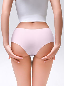 Женские трусы слипы бесшовные сиреневые (арт. 4132WUV) - Indefini фото 3