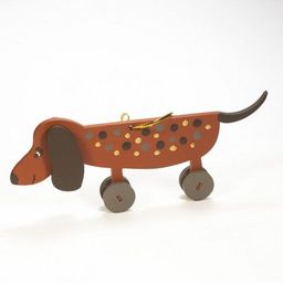 Елочная игрушка - Такса пряничная 360-5 - Idh фото 2