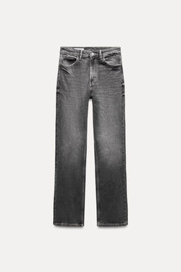 JEANS TRF STRAIGHT COMFORT HIGH WAIST - Zara фото 13