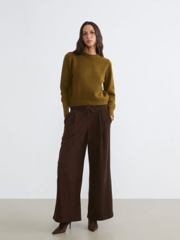 Bisiklet Yaka Kad?n Triko Kazak