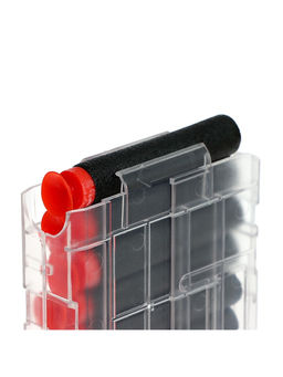 Автоматический бластер RAMPAGE, стреляет мягкими пулями, работает от батареек - Woow toys фото 14