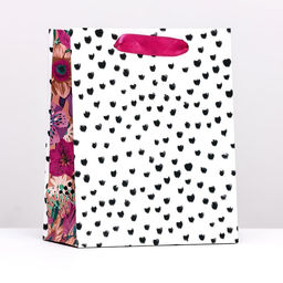 Подарочный пакет Далматинец, 18 х 22,3 х 10 см