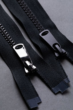 Молния Трактор GAMMA ZipGlaze декоративная матовая 55 см Тип 5 5 шт разъёмная однозамковая ЧЕРНЫЙ №310