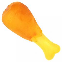 Игрушка для собаки Окорок 13,5см, с пищалкой, ПВХ, на картоне (Китай)