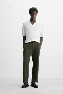 LIGHTWEIGHT RELAXED FIT TROUSERS