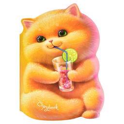 Цена за 2 шт. Тетрадь 40л арт. 64823/КОТЁНОК И ЛИМОНАД