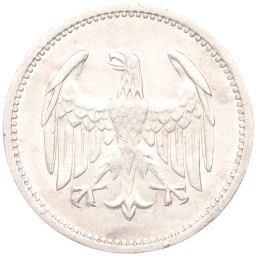 Монета 1 марка 1924 года A Германия