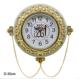 Часы Мусульманские 30 см / 3037W /уп.24/с цепочкой - Галеонтрейд фото 8