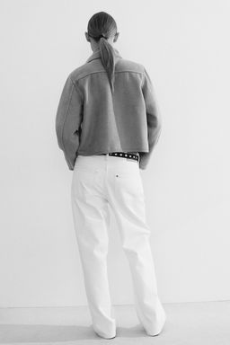 Chaqueta de fieltro con bufanda - H&m фото 4