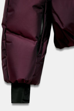 ANORAK ACOLCHADO 80% PLUM?N 20% PLUMA WATER RESISTANT WINDPROOF RECCO® TECHNOLOGY SKI COLLECTION / Burgundy - Zara фото 11