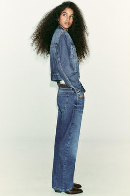 Z1975 WIDE-LEG LOW-RISE JEANS WITH BELT - Zara фото 10