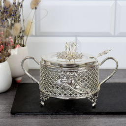 Сахарница / 889-4-SILVER /уп 96/