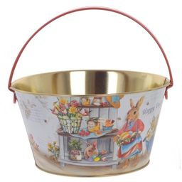 Изделие декоративное Ведерко пасхальное, L19 W19 H10 см