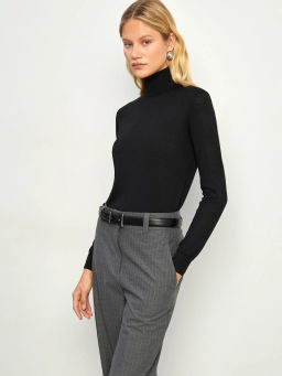 Трикотажная водолазка - Emka фото 4