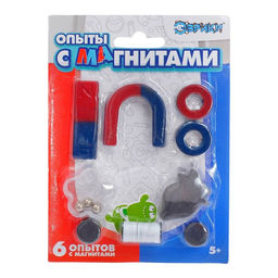 Набор для опытов Опыты с магнитами, 6 опытов - Эврики фото 7