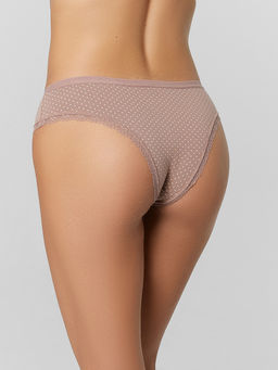 Трусы женские слипы мультипак (3 шт.) розовые в горошек - Mark formelle фото 4