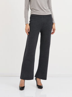 брюки женские клеш в темно-сером цвете - Glenfield фото 8