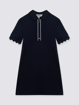 Платье с короткими рукавами