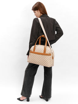 LACCOMA сумка AC89003-мишки бежевый эко кожа  фото 3