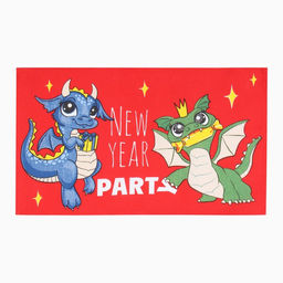 Набор полотенец Доляна Новогодние подарки 28х46 см - 6 шт, 100% хл, рогожка 164 г/м2  фото 7