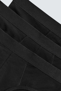 SLIP B?SICO PACK 3 / Negro