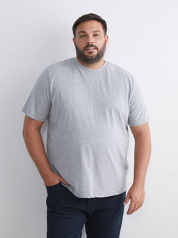 Bisiklet Yaka Penye Erkek Ti??rt