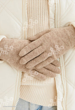 Перчатки кашемировые (арт. 06279) - Mongolka фото 6