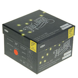 Гирлянда Бахрома 3?0.6 м, IP44, УМС, тёмная нить, 160 LED, свечение красное, 220 В - Luazon lighting фото 2