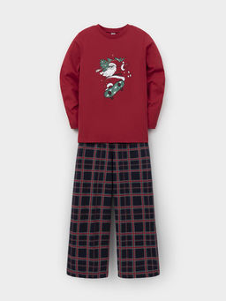 К 1600/вишня 1761 Н152.1 пижама дет - Crockid фото 2