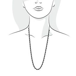 Колье с куб.цирконием - Серебряные крылья фото 2