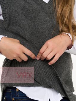 Жилет детский 5223-7127 - Vay kids школа фото 4