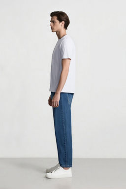 %100 Pamuk Baggy Fit Jean Pantolon - Defacto фото 5