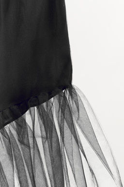ASYMMETRIC TULLE SKIRT - Zara фото 9