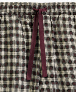 ATLANTIC NMP-394 Пижама мужская Check винный + серый фото 5