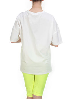 KD-792 WHITE/LIGHTGREEN Костюм-двойка женский 7986 TREND