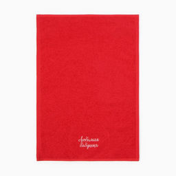 Полотенце махровое Этель Любимая бабушка 35х50 см, 100% хлопок, 350 г/м2  фото 2