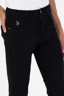 Мужские черные джинсовые брюки - U.s. polo assn фото 5