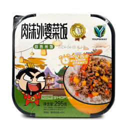 Саморазогревающийся рис с овощами и мясным фаршем Youpinway, Китай, 295 г Акция