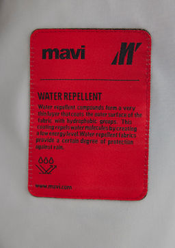Kapusonlu Gri Ceket - Mavi фото 8