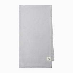 Дорожка на стол Этель Home 40×146 см, светло-серая, 100% хлопок, саржа 190 г/м²