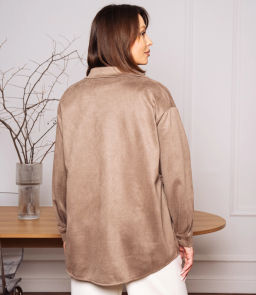 Рубашка #КТ1320, капучино