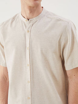 Relaxed Fit Hakim Yaka Erkek G?mlek