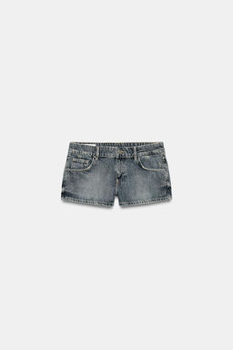 SHORTS MINI DENIM TRF TACHAS / Marino - Zara фото 6