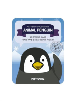 Total Solution Animal Penguin Whitening Mask - Тканевая маска для лица осветляющая, 25 гр