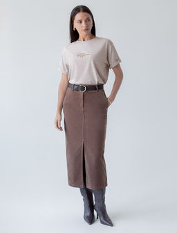 Футболка из премиального хлопка с авторским принтом