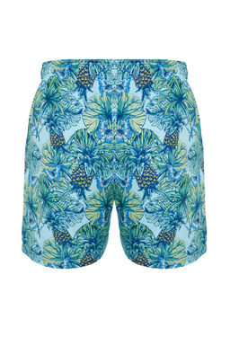 Mavi Standart Boy Ananas Bask?l? Deniz Sortu TMNSS24DS00018